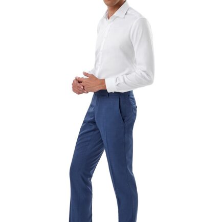 Gibson Bright Blue Wool Trouser