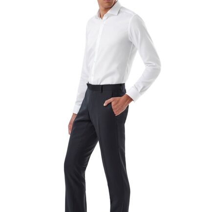 Gibson Dark Navy Wool Trouser