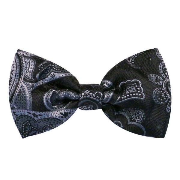 Paisley Satin Bow Tie - 5 Colours - Image 5