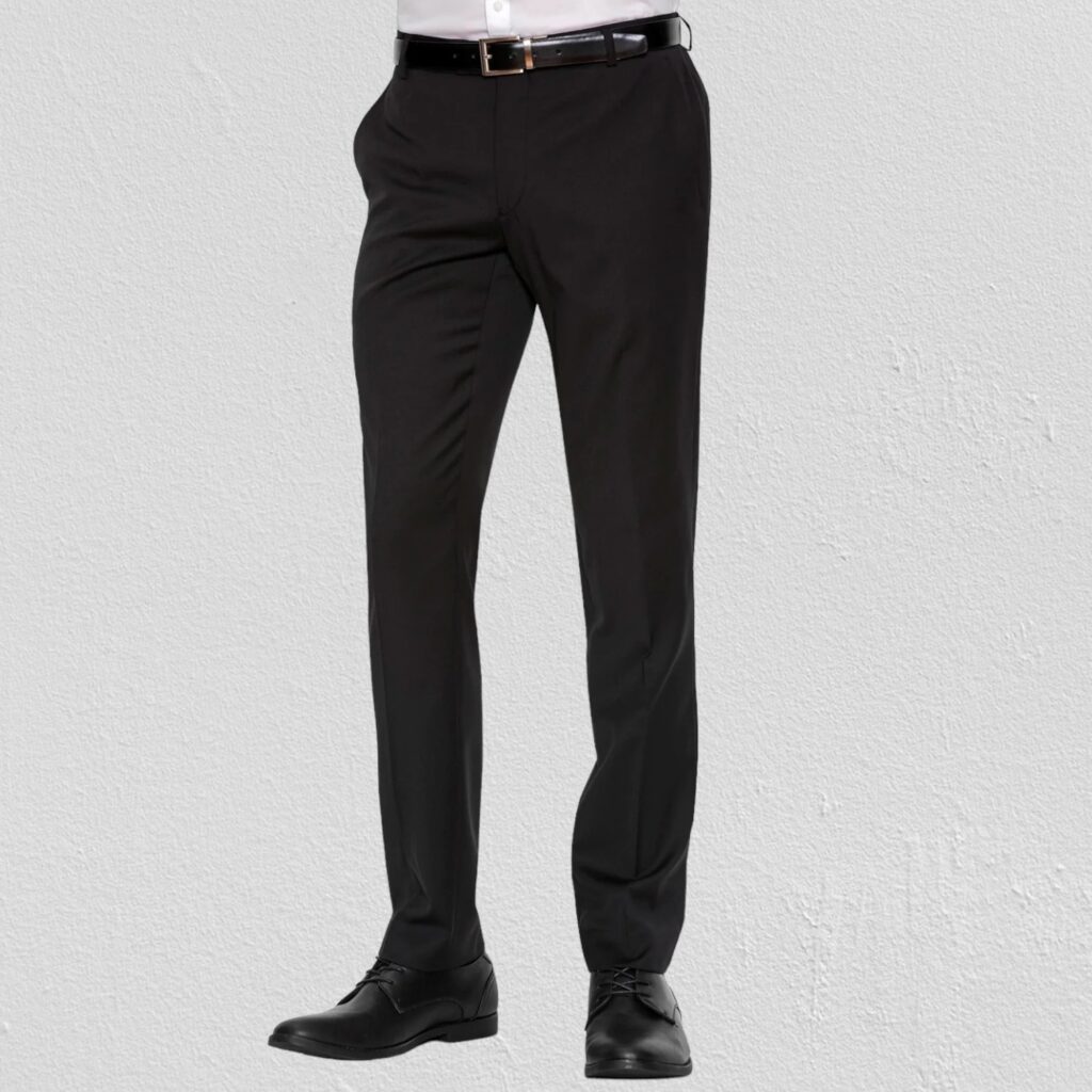 Gibson Black Wool Trouser Vance Vivian Menswear gibson-black-wool-trouser-vance-vivian-menswear
