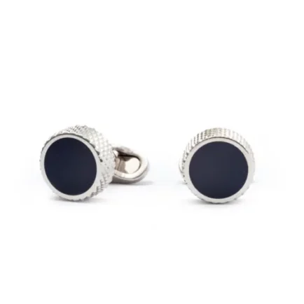 Dandy Round Cufflinks - 3 Colours