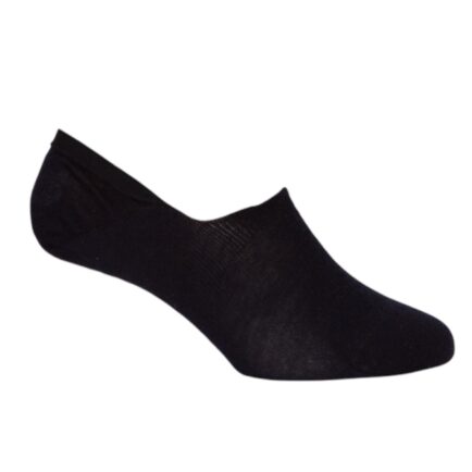 Visconti Black ‘Ghost’ No Show Socks
