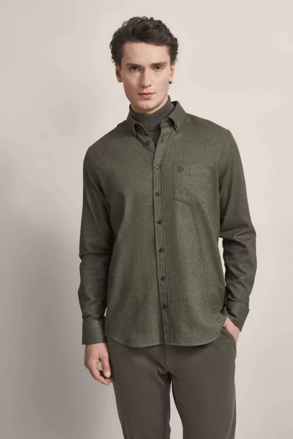 Bugatti Herringbone Shirt - 2 Colours