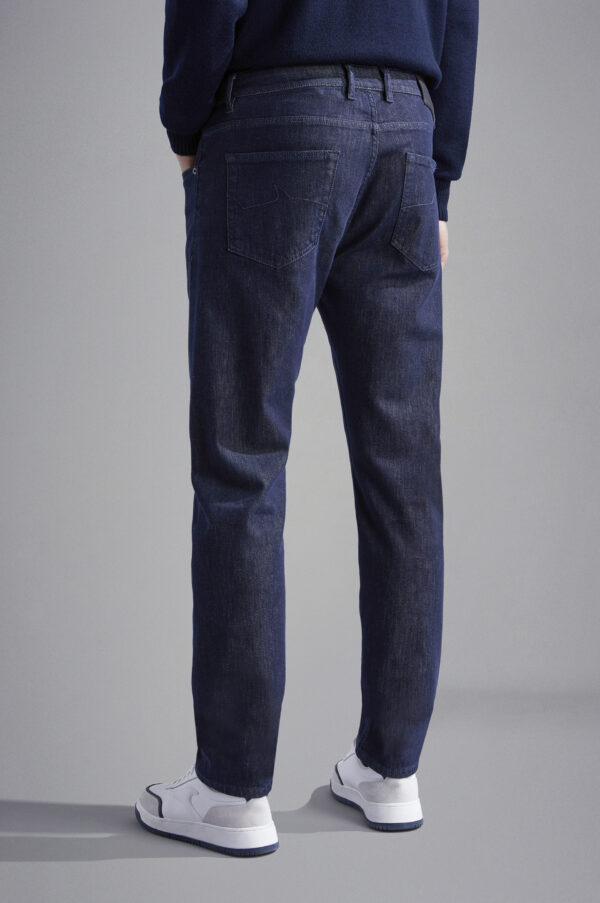 Paul & Shark ‘Denim No Denim’ Stretch Cotton Jeans - Image 2