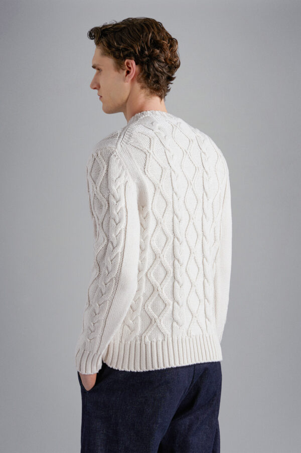 Paul & Shark Cable Knit Sweater - 2 Colours - Image 3