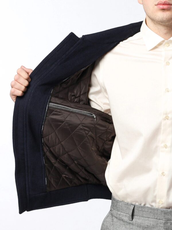 Bugatti Wool Blend Bomber Jacket - 2 Colours - Image 3