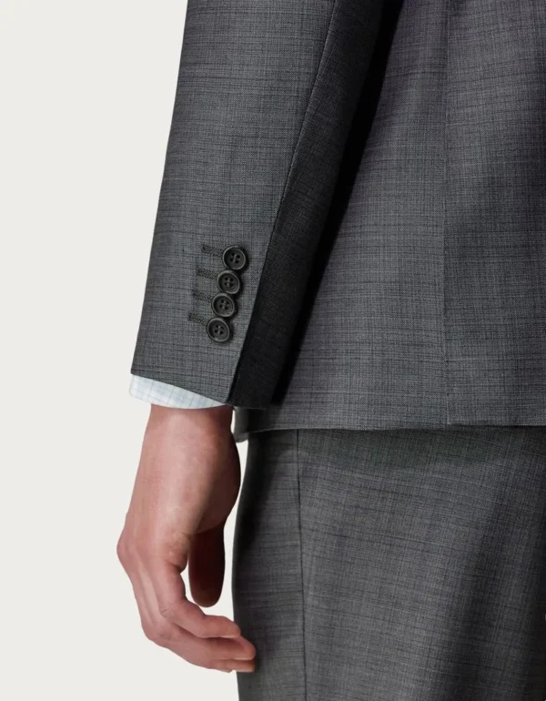 Canali Gunmetal Grey Suit