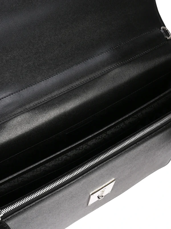 Canali Leather Briefcase - Image 4