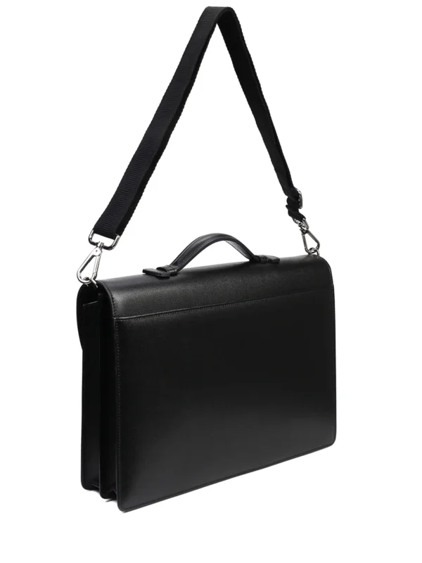 Canali Leather Briefcase - Image 3