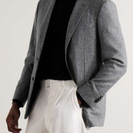 Canali Light Grey Kei Blazer
