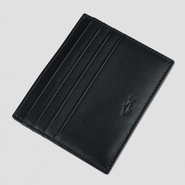 Paul & Shark Black Leather Cardholder - Image 3
