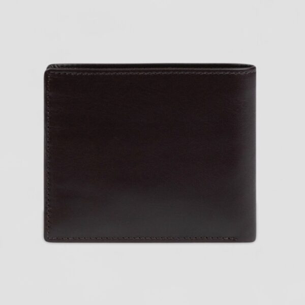 Paul & Shark Dark Brown Leather Billfold Wallet - Image 2