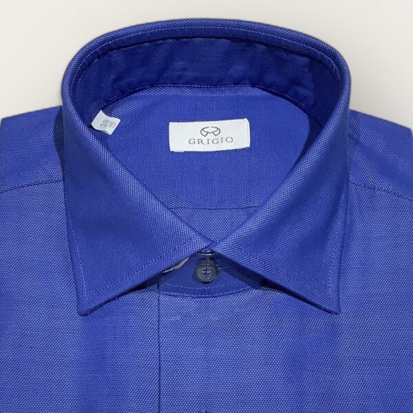 Grigio Cobalt Blue Business Shirt - Image 2