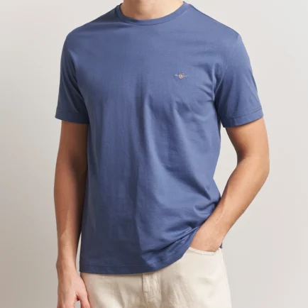 GANT Blue Regular Shield T-Shirt