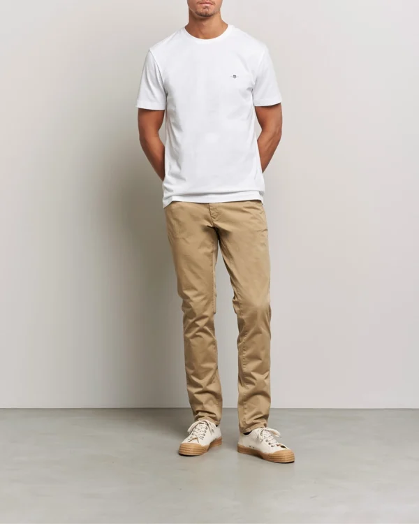 GANT White Regular Shield T-Shirt - Image 2