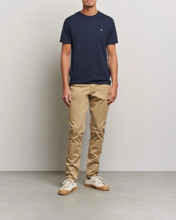GANT Navy Regular Shield T-Shirt - Image 2