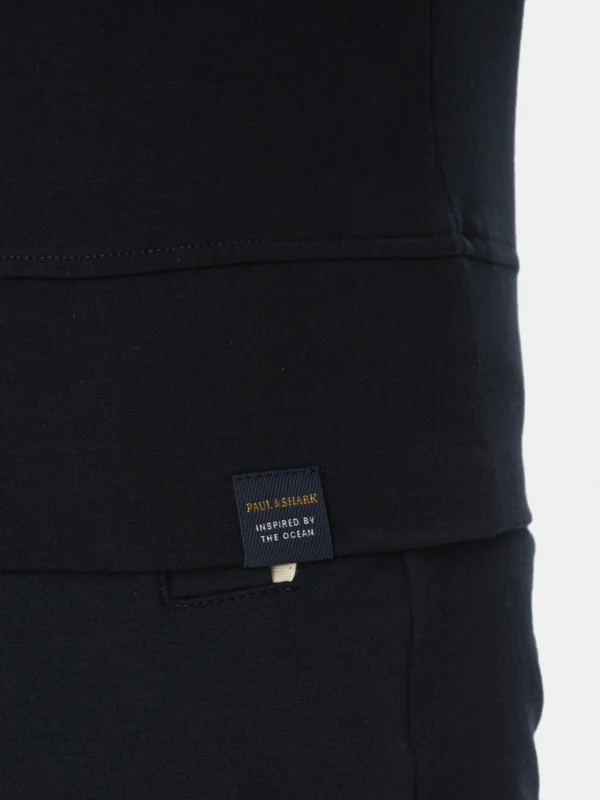 Paul & Shark Navy Embroidered Logo Sweatshirt - Image 4