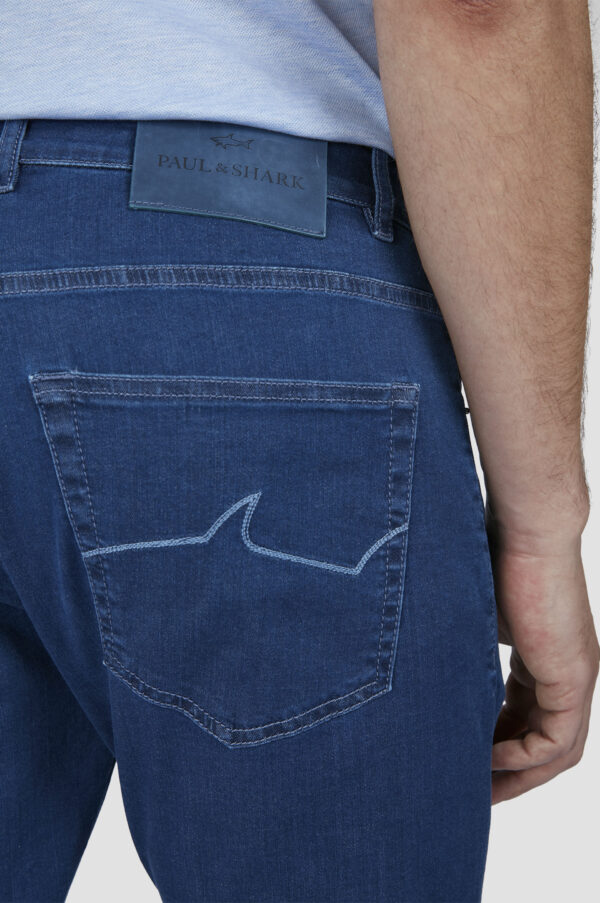 Paul & Shark Soft 3.65 Stretch Cotton Jeans - Image 4