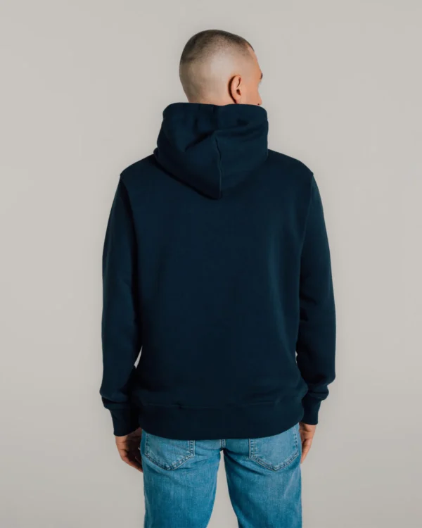 GANT Navy Archive Shield Hoodie - Image 2
