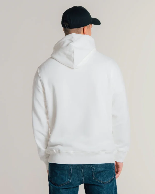 GANT White Archive Shield Hoodie - Image 2