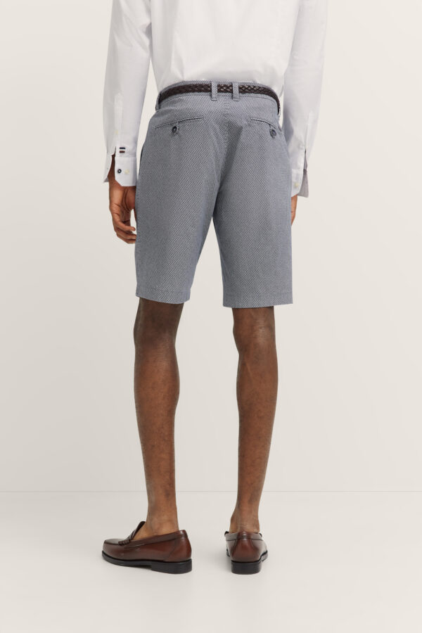 Bugatti Navy Printed Bermuda Shorts - Image 3