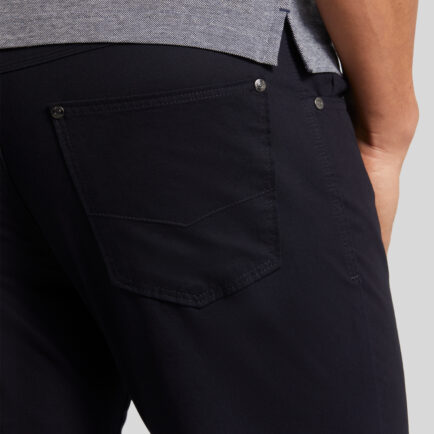 Bugatti Navy Constant Colour 5 Pocket Cotton Jeans