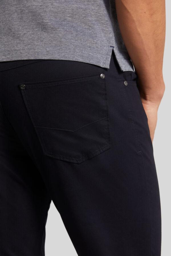 Bugatti Navy Constant Colour 5 Pocket Cotton Jeans