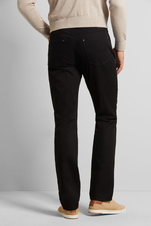Bugatti Black Constant Colour 5 Pocket Cotton Jeans - Image 3