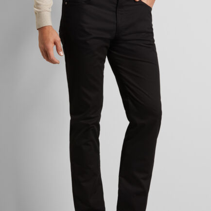 Bugatti Black Regular Fit Cotton Jeans