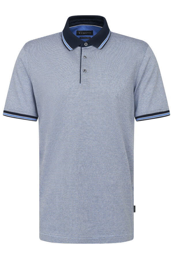 Bugatti Mercerised Cotton Polo Shirt - 2 Colours - Image 4