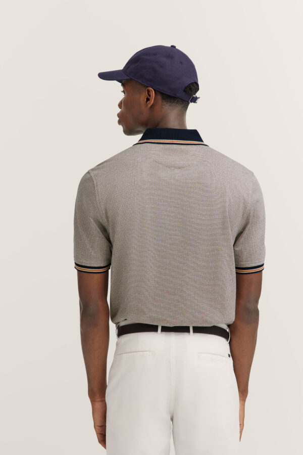 Bugatti Mercerised Cotton Polo Shirt - 2 Colours - Image 3