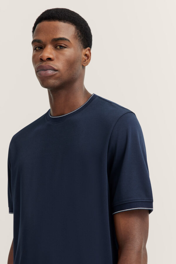 Bugatti Non Iron Navy Tee Shirt