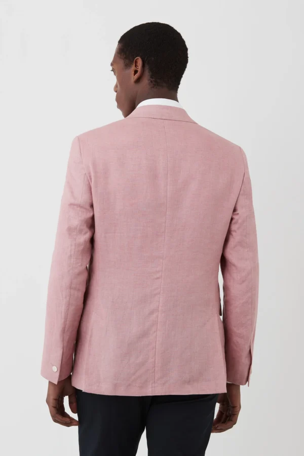 Gibson Pink Linen Blazer - Image 3