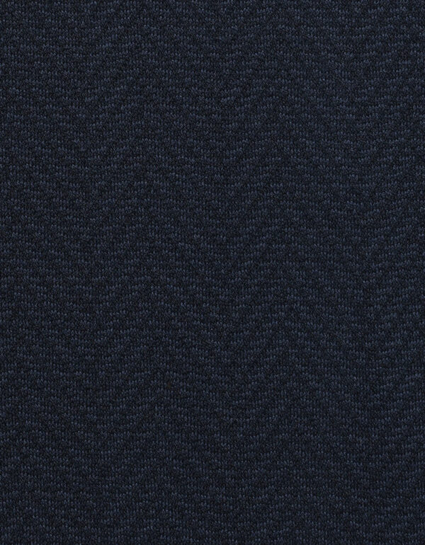 Bugatti Navy Herringbone Polo Shirt - Image 4
