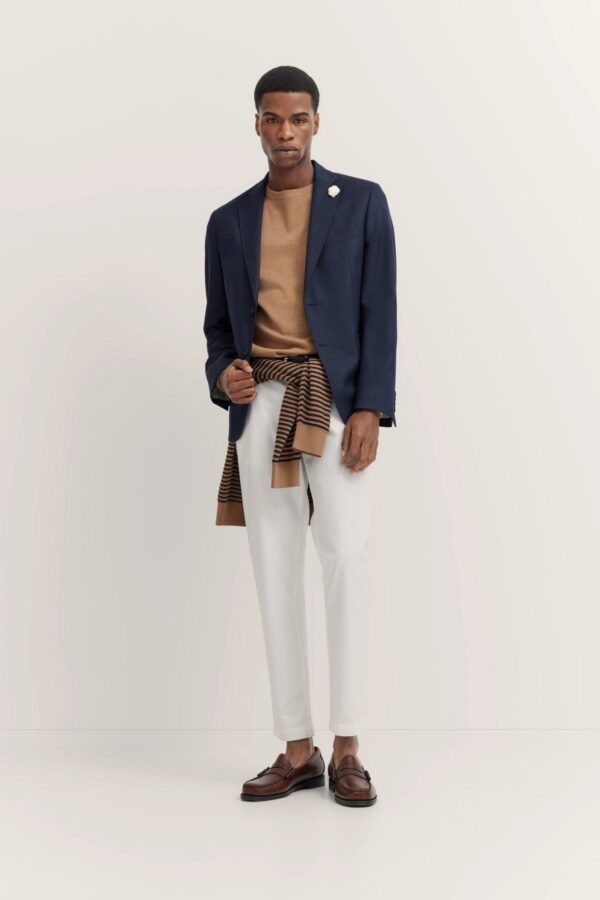 Bugatti Navy Wool Blazer - Image 3