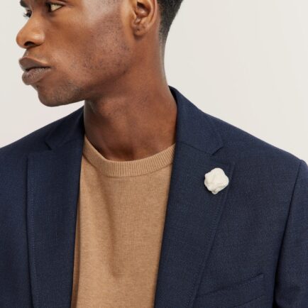 Bugatti Navy Wool Blazer