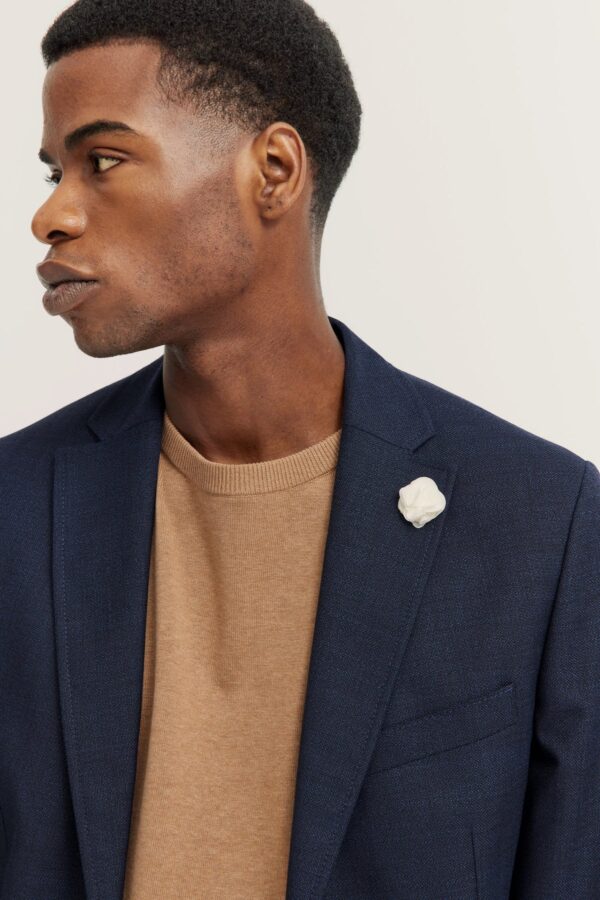 Bugatti Navy Wool Blazer