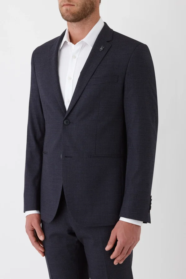 Gibson Navy Wool Stretch Blazer