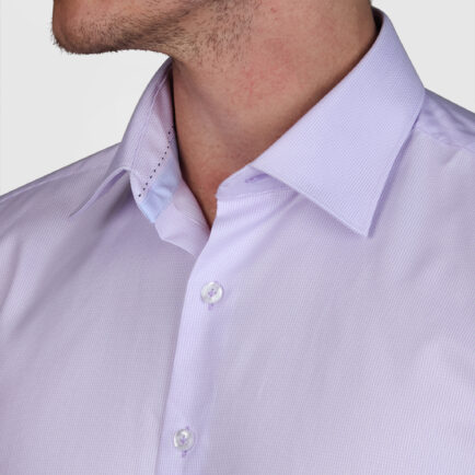 Abelard Lilac Slim Fit Business Shirt