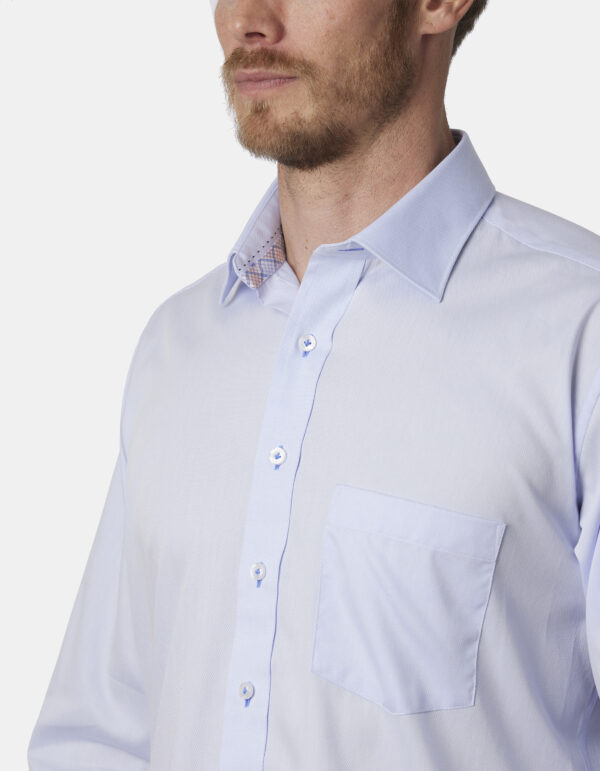 Abelard Sky Blue Classic Fit Business Shirt