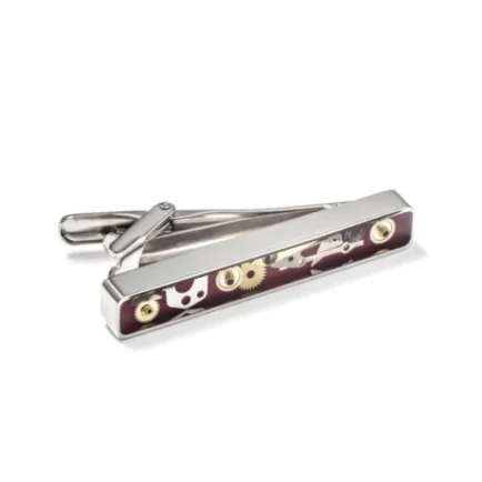 Vesuvio Red Tie Clip