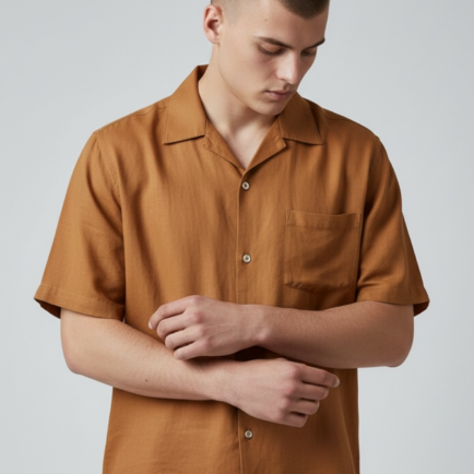 Grigio ‘Washed’ Hawaii Linen Short Sleeve Shirt - 2 Colours