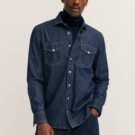 Bugatti Denim Blue Casual Shirt