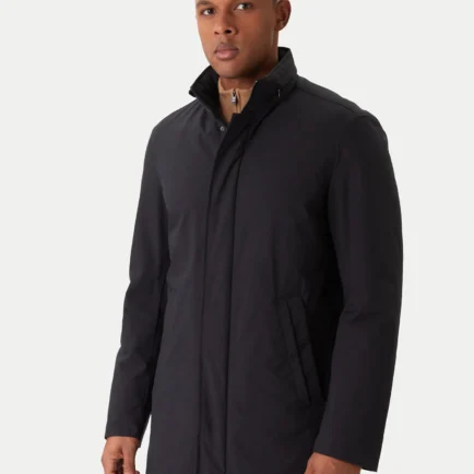 Bugatti Navy Water Repellant Carcoat